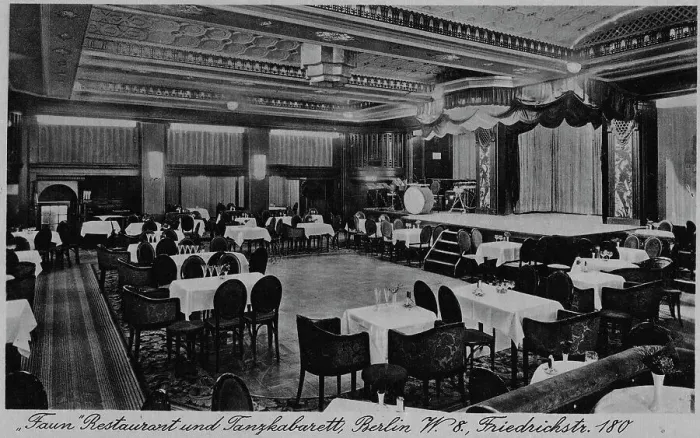 Framed Print : The interior of the Faun Restaurant, Berlin Framed Print : The interior of the Faun Restaurant, Berlin