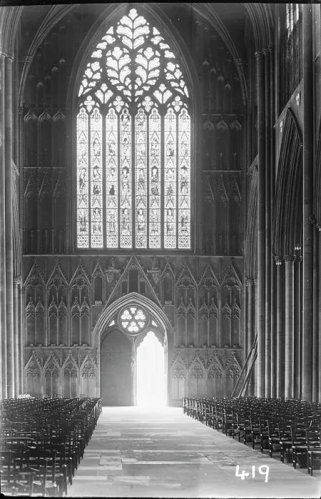 Framed Print : Interior of a Gothic Cathedral Framed Print : Interior of a Gothic Cathedral