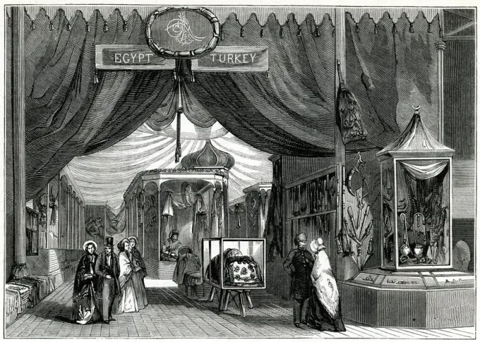 Framed Print : Interior of The Great Exhibition 1851 Framed Print : Interior of The Great Exhibition 1851
