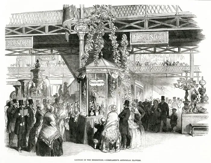 Framed Print : Interior of the Great Exhibition 1851 Framed Print : Interior of the Great Exhibition 1851