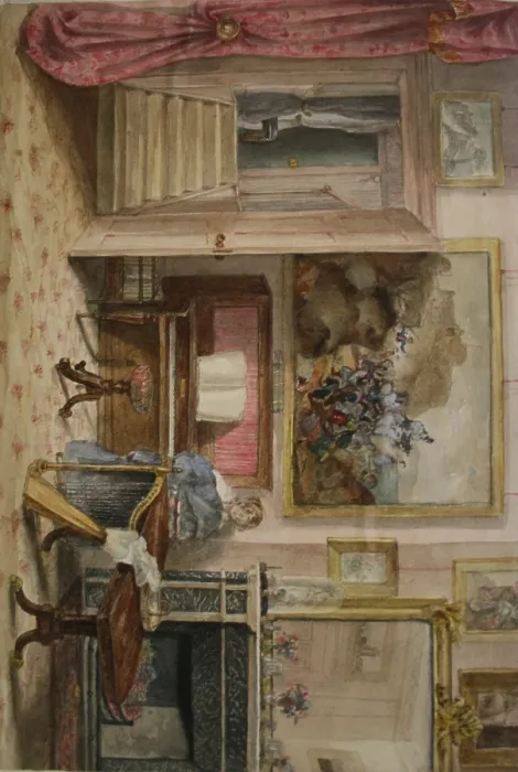 Framed Print : Interior at Greville Place, Kilburn, north west London Framed Print : Interior at Greville Place, Kilburn, north west London