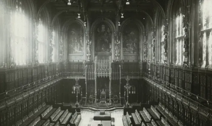 Framed Print : Interior House or Hall of Peers Framed Print : Interior House or Hall of Peers