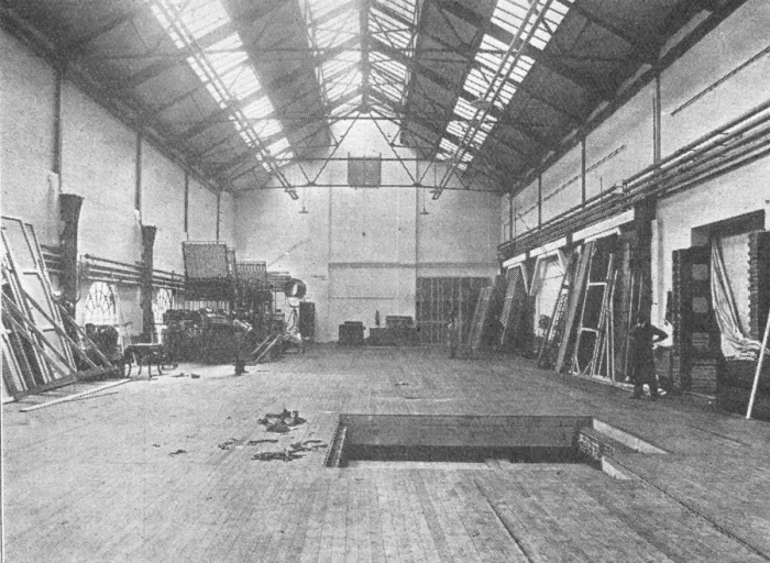 Framed Print : Interior of the Islington / Gainsborough film studio Framed Print : Interior of the Islington / Gainsborough film studio