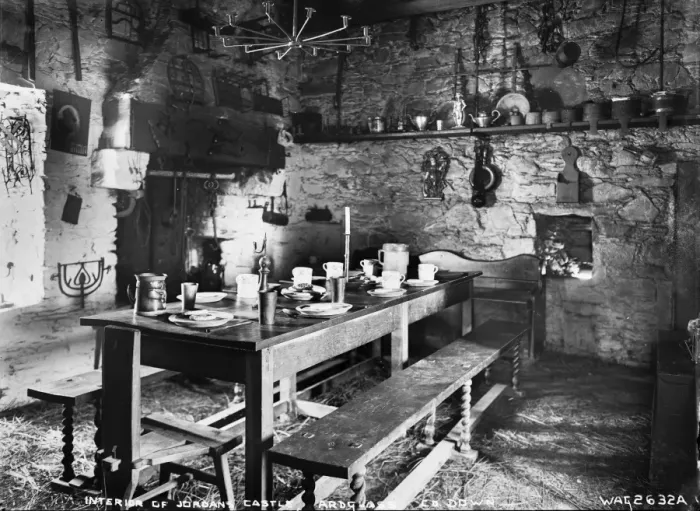 Framed Print : Interior of Jordans Castle, Co. Down Framed Print : Interior of Jordans Castle, Co. Down