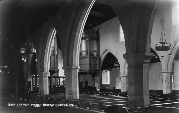 Framed Print : Interior of Keswick Parish Church Framed Print : Interior of Keswick Parish Church
