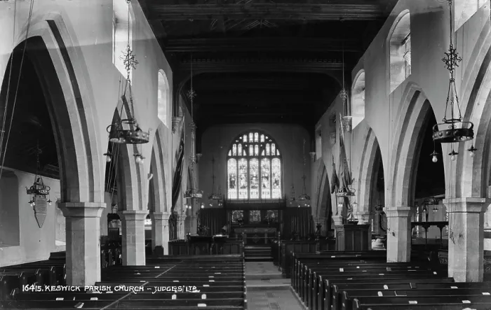 Framed Print : Interior of Keswick Parish Church Framed Print : Interior of Keswick Parish Church