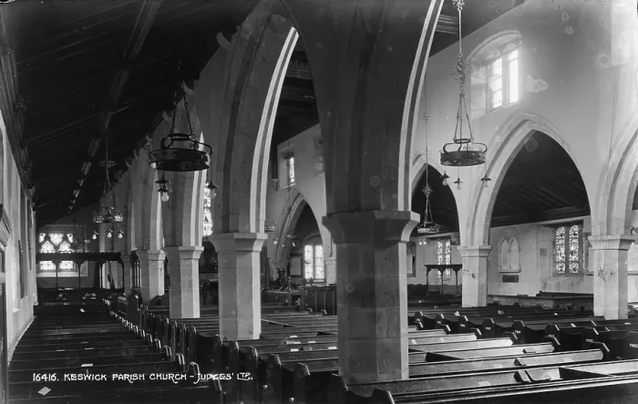 Framed Print : Interior of Keswick Parish Church Framed Print : Interior of Keswick Parish Church