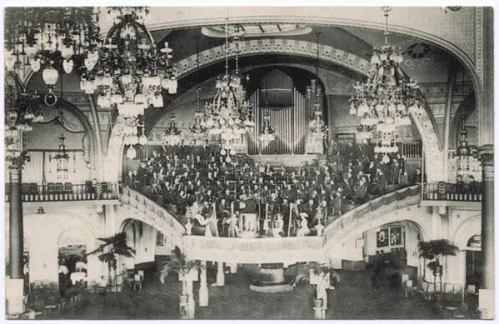 Framed Print : Interior of the Kursal, Ostend Framed Print : Interior of the Kursal, Ostend