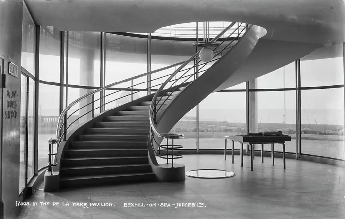 Framed Print : Interior of the De La Warr Pavilion