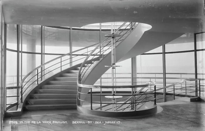 Framed Print : Interior of the De La Warr Pavilion