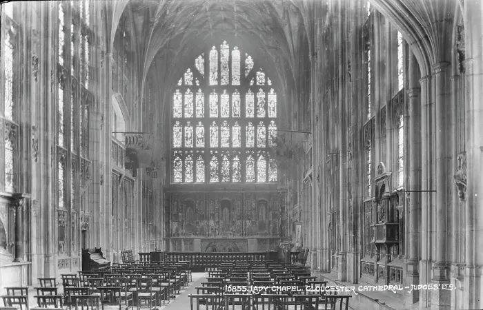 Framed Print : Interior of the Lady Chapel, Gloucester Cathedral Framed Print : Interior of the Lady Chapel, Gloucester Cathedral