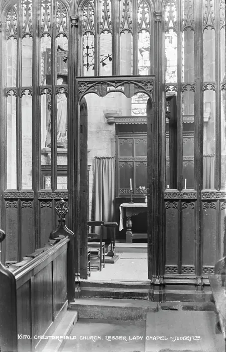 Framed Print : Interior of the Lesser Lady Chapel Framed Print : Interior of the Lesser Lady Chapel