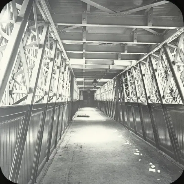 Framed Print : The Interior of a London Bridge Framed Print : The Interior of a London Bridge