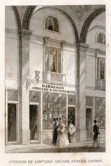 Framed Print : Interior of Lowther Arcade, Strand, London Framed Print : Interior of Lowther Arcade, Strand, London