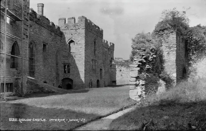 Framed Print : Interior of Ludlow Castle Framed Print : Interior of Ludlow Castle