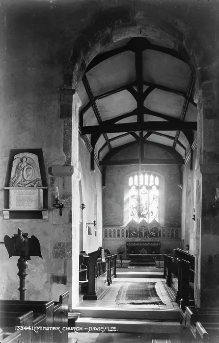 Framed Print : Interior of Lymminster Church Framed Print : Interior of Lymminster Church
