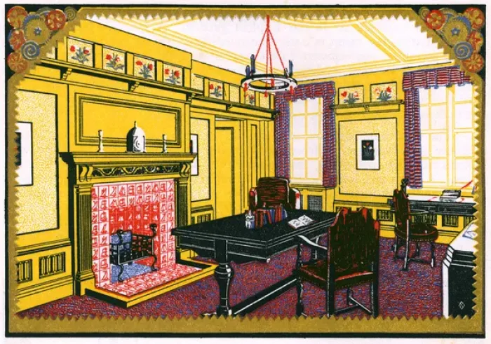 Framed Print : Interior at the May Fair Hotel Framed Print : Interior at the May Fair Hotel