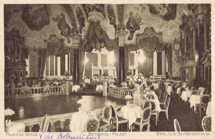 Framed Print : The interior of the Metropol-Palast, or ballroom (Palais Framed Print : The interior of the Metropol-Palast, or ballroom (Palais
