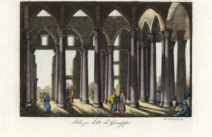 Framed Print : Interior of the mosque or divan of the ruler Framed Print : Interior of the mosque or divan of the ruler