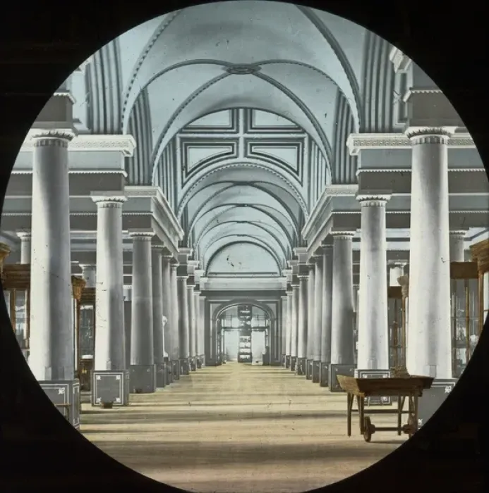 Framed Print : Interior of a Museum Framed Print : Interior of a Museum