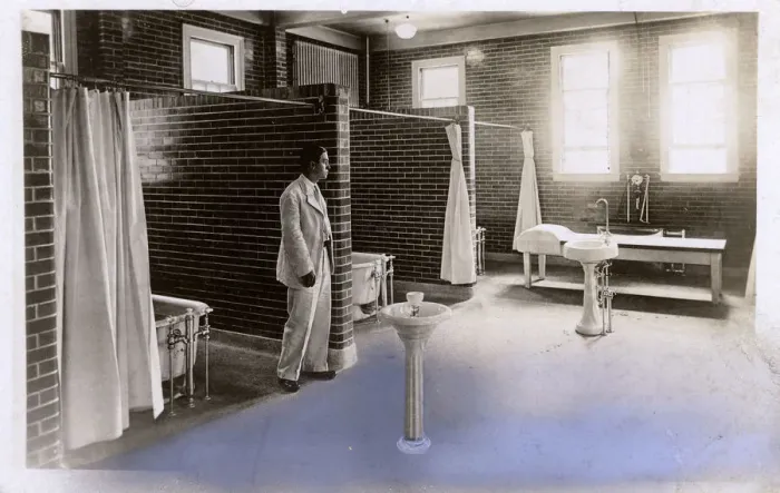 Framed Print : Interior of the New Turkish Bath at Berkeley Springs Framed Print : Interior of the New Turkish Bath at Berkeley Springs