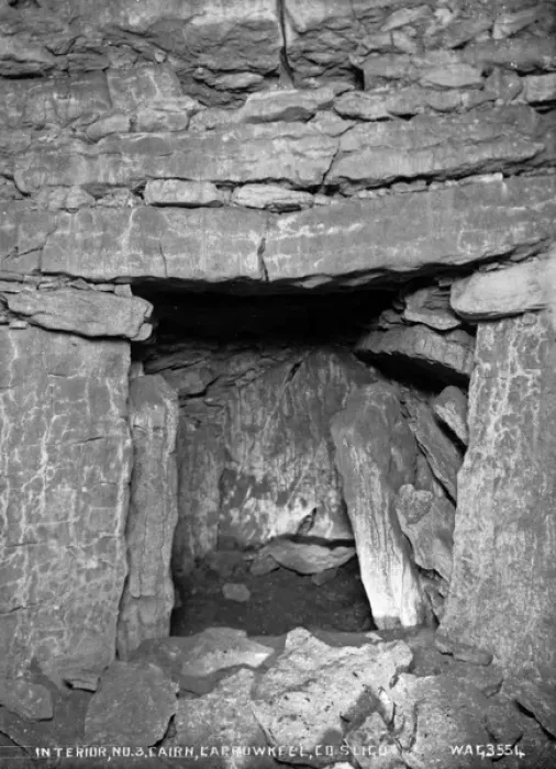 Framed Print : Interior, No. 3. Cairn, Carrowkeel, Co. Sligo Framed Print : Interior, No. 3. Cairn, Carrowkeel, Co. Sligo