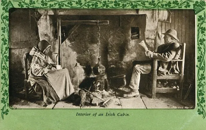 Framed Print : Interior of a Northern Irish Cabin Framed Print : Interior of a Northern Irish Cabin