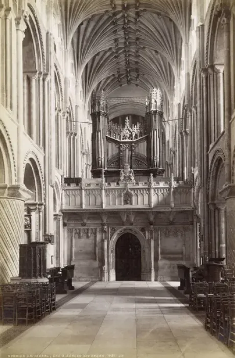 Framed Print : Interior, Norwich Cathedral, Norwich, Norfolk Framed Print : Interior, Norwich Cathedral, Norwich, Norfolk