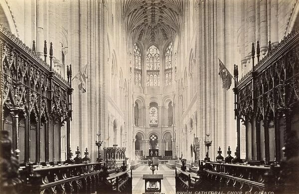 Interior, Norwich Cathedral, Norwich, Norfolk