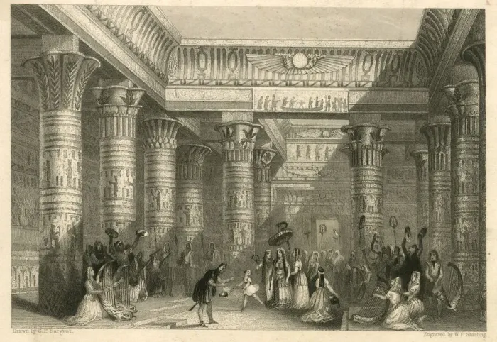 Framed Print : Interior of the Palace of Cleopatra Framed Print : Interior of the Palace of Cleopatra