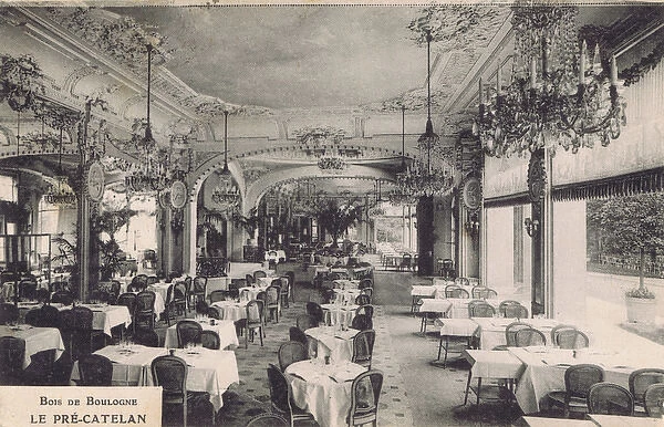 The interior of the Pre-Catelan, Bois de Boulogne, Paris, 19