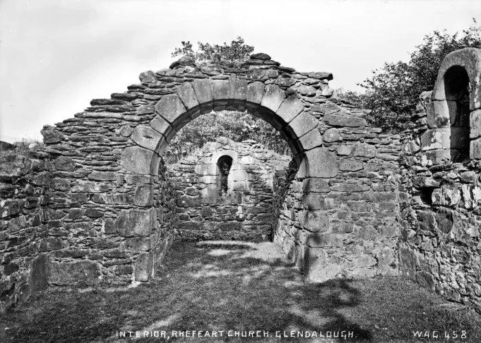 Framed Print : Interior, Rhefeart Church, Glendalough Framed Print : Interior, Rhefeart Church, Glendalough