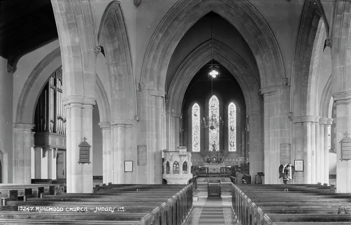 Framed Print : Interior of Ringwood Church Framed Print : Interior of Ringwood Church