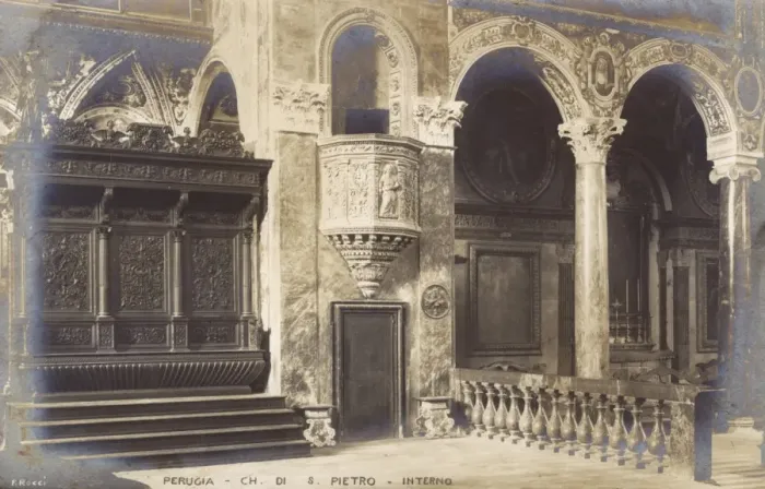 Framed Print : Interior of S. Pietro, Perugia, Italy Framed Print : Interior of S. Pietro, Perugia, Italy