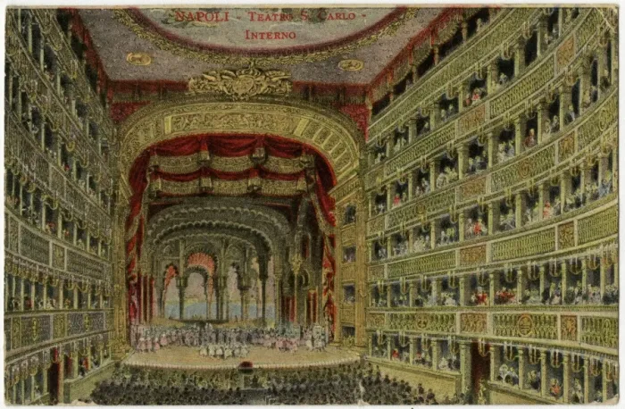 Framed Print : Interior of San Carlo, Napolo Framed Print : Interior of San Carlo, Napolo