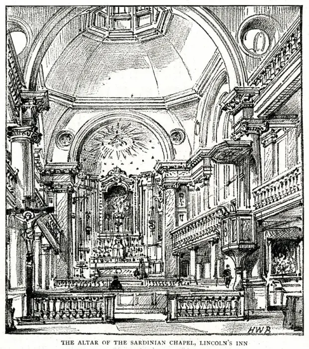 Framed Print : Interior of the Sardinian Chapel, 1893 Framed Print : Interior of the Sardinian Chapel, 1893