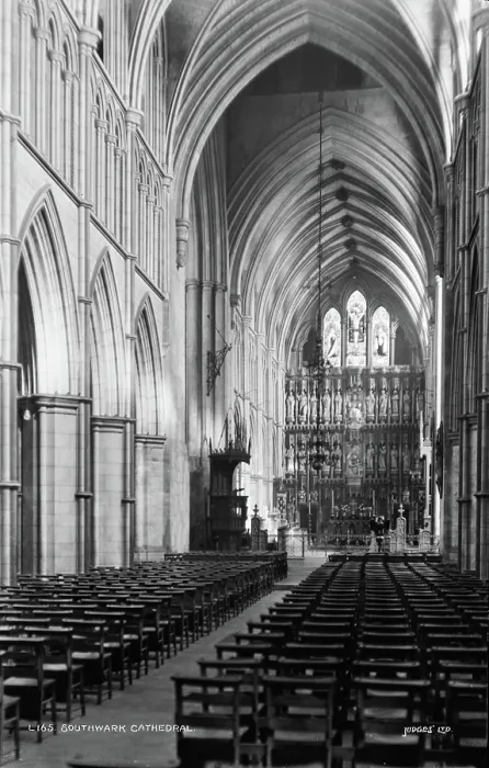 Framed Print : Interior of Southwark Cathedral Framed Print : Interior of Southwark Cathedral