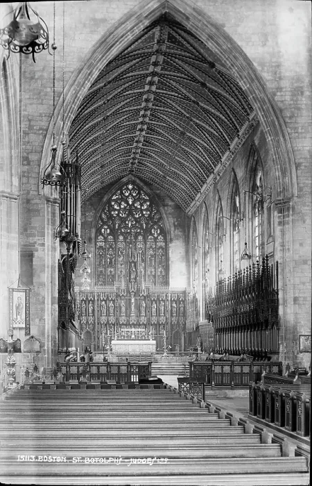 Framed Print : Interior of St. Botolph's Church Framed Print : Interior of St. Botolph's Church