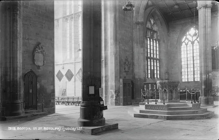 Framed Print : Interior of St. Botolph's Church Framed Print : Interior of St. Botolph's Church