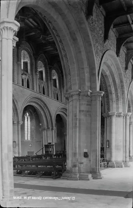 Framed Print : Interior of St David's Cathedral Framed Print : Interior of St David's Cathedral