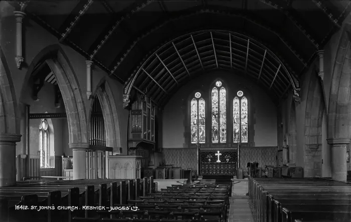 Framed Print : Interior of St. John's Church Framed Print : Interior of St. John's Church