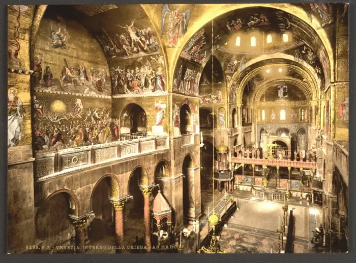 Framed Print : Interior of St. Marks, Venice, Italy Framed Print : Interior of St. Marks, Venice, Italy