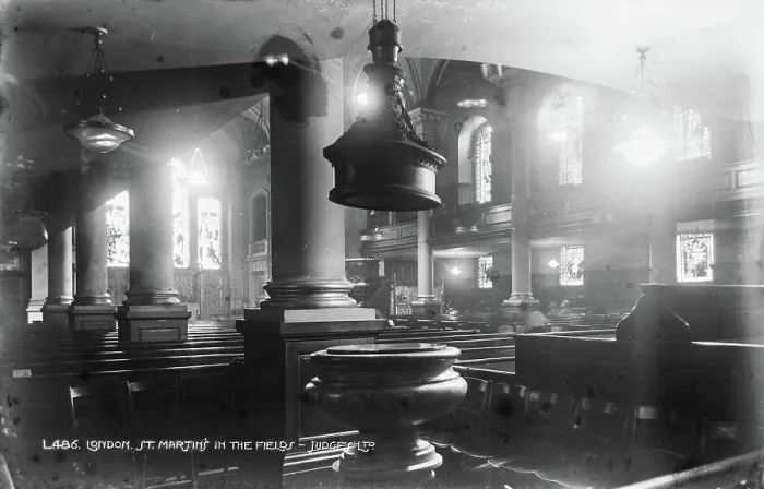 Framed Print : Interior of St. Martin-in-the-Fields, London Framed Print : Interior of St. Martin-in-the-Fields, London