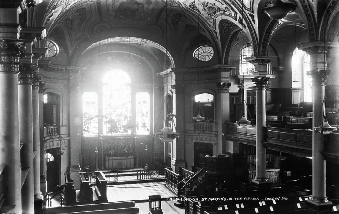 Framed Print : Interior of St. Martin's in the Fields Framed Print : Interior of St. Martin's in the Fields