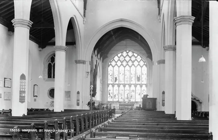 Framed Print : Interior of St. Mary's Church Framed Print : Interior of St. Mary's Church