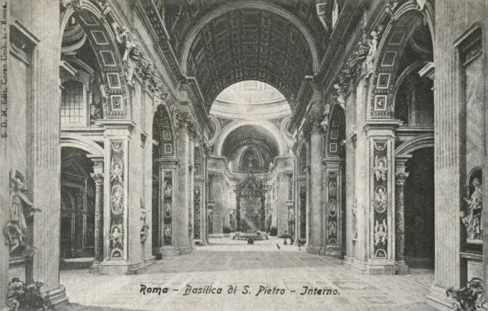 Framed Print : Interior of St. Peters, Vatican City, Rome, Italy Framed Print : Interior of St. Peters, Vatican City, Rome, Italy