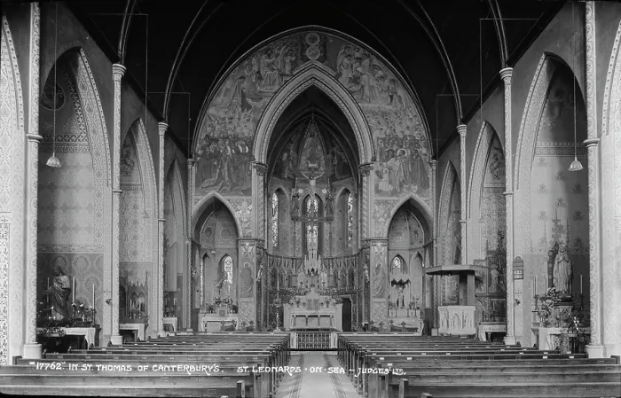 Framed Print : Interior of St. Thomas of Canterbury Church Framed Print : Interior of St. Thomas of Canterbury Church