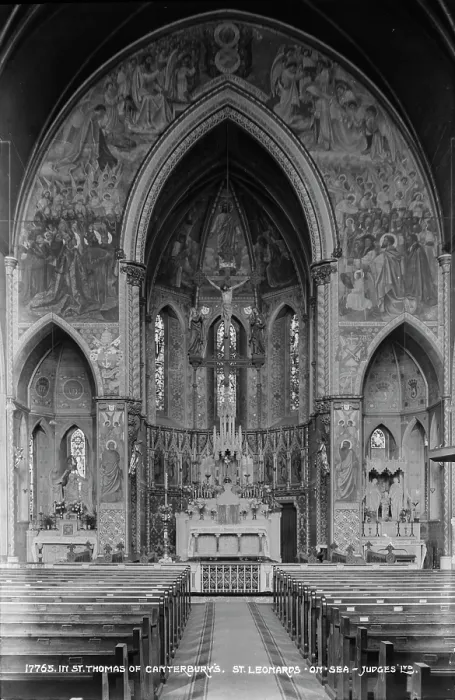 Framed Print : Interior of St. Thomas of Canterbury Church Framed Print : Interior of St. Thomas of Canterbury Church