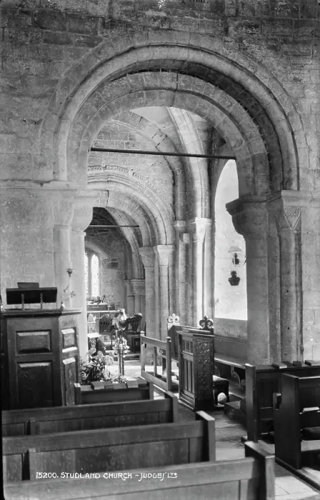 Framed Print : Interior of Studland Church Framed Print : Interior of Studland Church