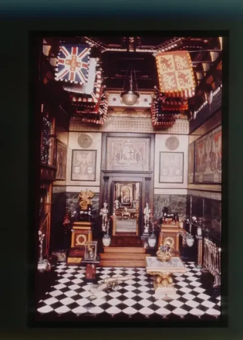 Framed Print : Interior of Titanias Palace dolls house Framed Print : Interior of Titanias Palace dolls house